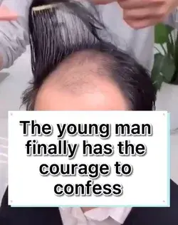 Hair gives him confidence
