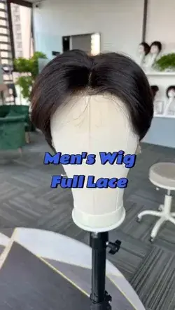 why choose men's wig?