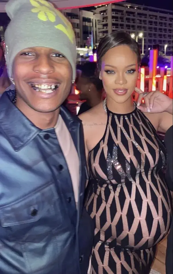 Rihanna and Rocky in Cannes