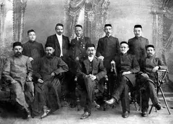 Татары преподаватели мударрисы медресе "Мухаммедия". 1911 - 1912.