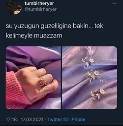 Bayılıyom bu yüzüğe ya 🤤