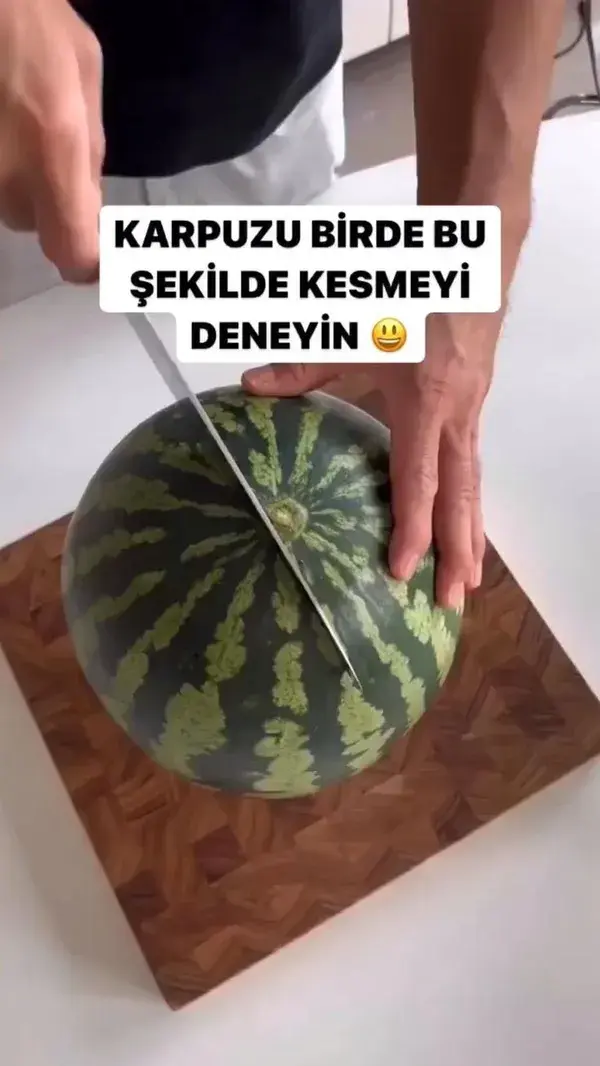 Karpuz #sunum #watermelon #karpuz sunumu | Basit yemek tarifleri, Meyve sanatı, Yemek tarifleri