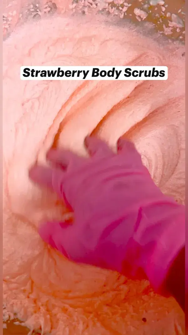 Strawberry Body Scrub