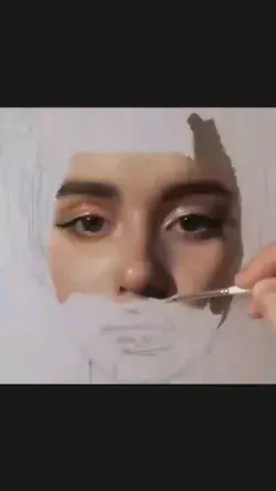 Amazing painting process - time lapse | Portrait painting, Portrait painting tutorial, Acrylic portrait painting