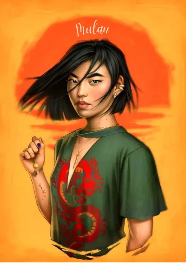 Mulan moderna. MULAN. Wallpaper