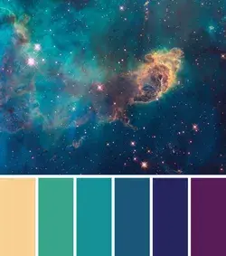 Space color scheme