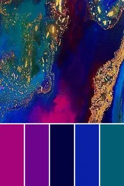 Pin by Lisa Mathison on Colour palettes | Purple color schemes, Jewel tone color palette, Jewel colours palette