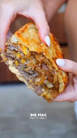 BIG MAC PATTY MELT!