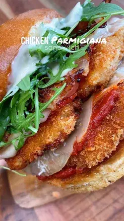 Chicken Parmigiana Sandwich