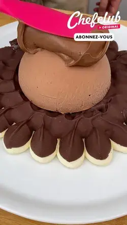 La mousse aux 3 chocolats deluxe