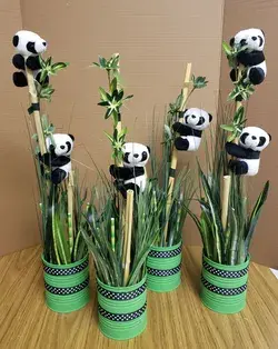 Pandas Baby Shower Centerpieces