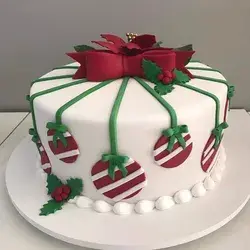 Deck the Halls and Your Dessert Table with Christmas Cake Inspiration