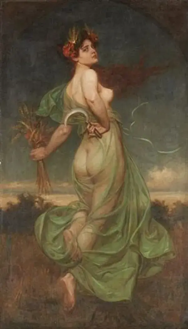 Allegory of Summer - Franz Bohumil Doubek