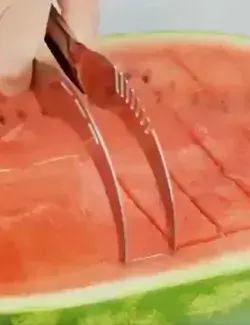 Watermelon Knife Corer and Server, Slice and Serve with no Mess