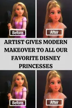 Artist Gives Modern Makeover To All Our Favorite Disney Princesses