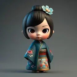 Chibi 3d doll japenese