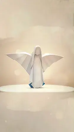 After watching this video, you can also make paper angels