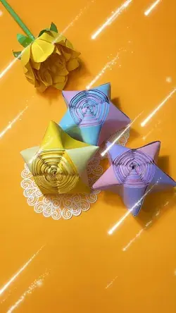 Extra large star origami