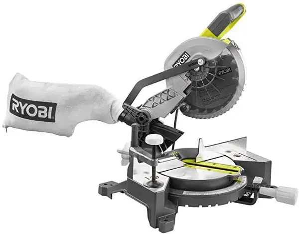 RYOBI 7-1/4 in. Miter Saw 9 AMP. Light Weight With Blade - Amazon.com