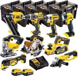 DeWalt DEWT4TKIT17 18V XR 9 Piece with 2 x 5.0Ah Li-ion Battery & Charger