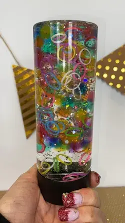 Sensory bottle with water beads