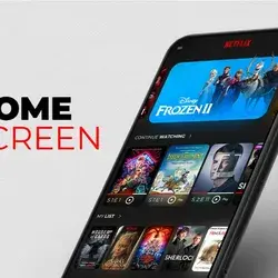 Netflix app UI/UX Redesign mobile