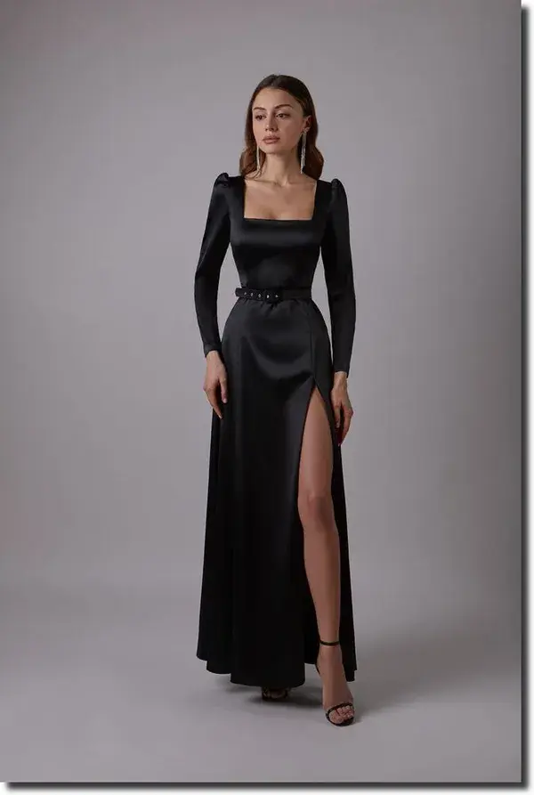 53 Black Dress Classy Elegant Long Tips and Tricks To Copy This Fall