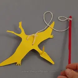 Paper pterodactyl