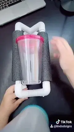 How to make a cup holder