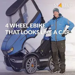 4 wheel ebike that looks like a car