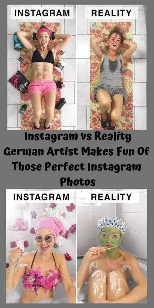 Instagram vs. Reality: German Artist Makes Fun Of Those Perfect Instagram Photos