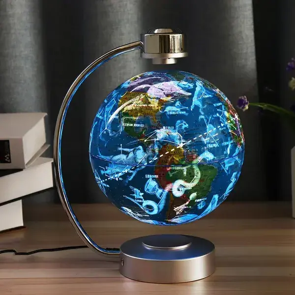 8 inches magnetic levitation floating globe constellation light desk lamp decor toy Sale - Banggood.com-arrival notice-arrival notice
