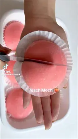 Peach Mochi