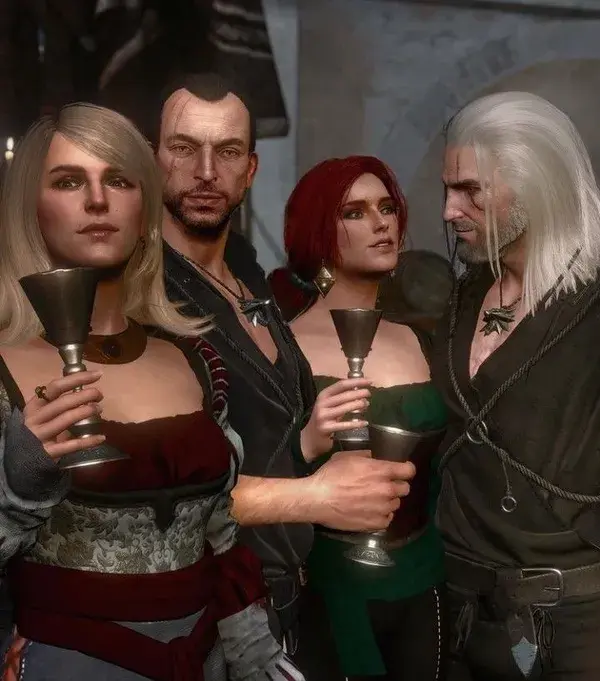 Keira, Lambert, Triss & Geralt