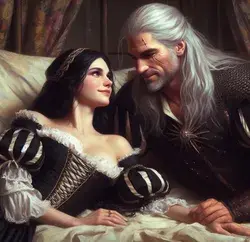 Yennefer and Geralt