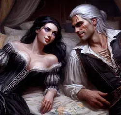 Yennefer and Geralt