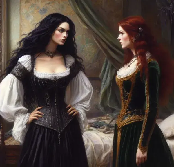 Yennefer of Vengerberg and Triss Merigold