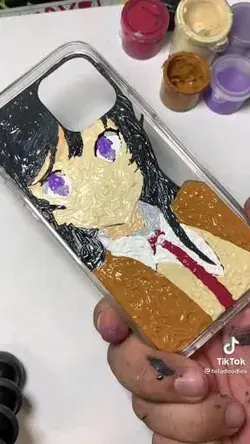 Phone case painting