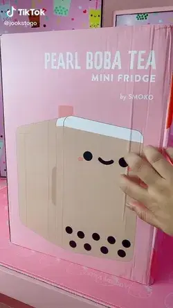 Pearl boba tea mini fridge