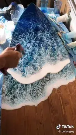 Resin Surfboard