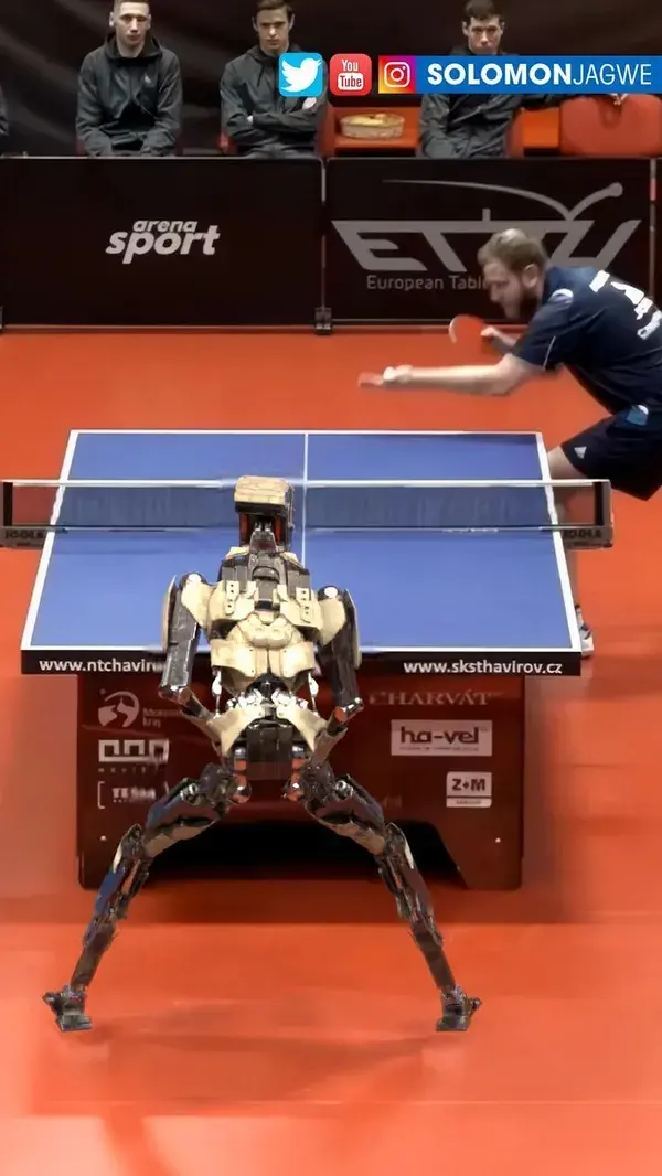 AI Table Tennis | Robot vs Human