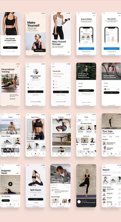 Sports Mobile app UI/UX design ideas