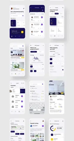 Propoto UI Kit Premium Real Estate UI Kit focused on luxury &amp; elegant product