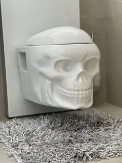 Skullpot - The Skull Toilet