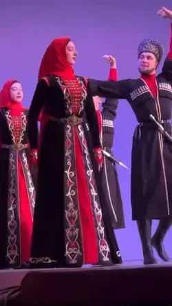 Traditional Chechen dance (North-East Caucasus, Chechnya)