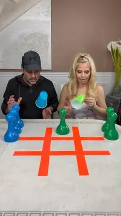 Flip Cup Tic Tac Toe Sorry