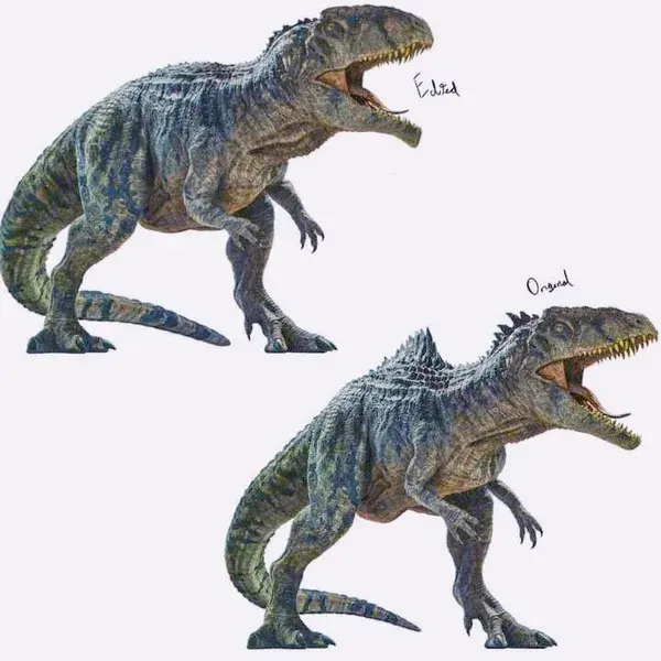 Giganotosaurus comparison 
Jurassic world dominion