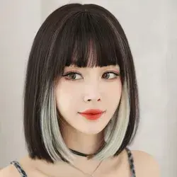 Easy trendy medium length bob hairstyle ideas