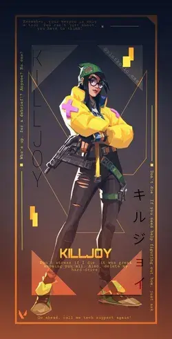 Killjoy valorant wallpaper