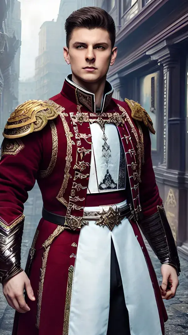 ROYAL SQUIRE - Fantasy Male Character Illustration